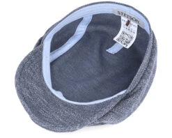 Driver Cap Jersey Blue Flat Cap - Stetson -Stetson 4063633081804 5