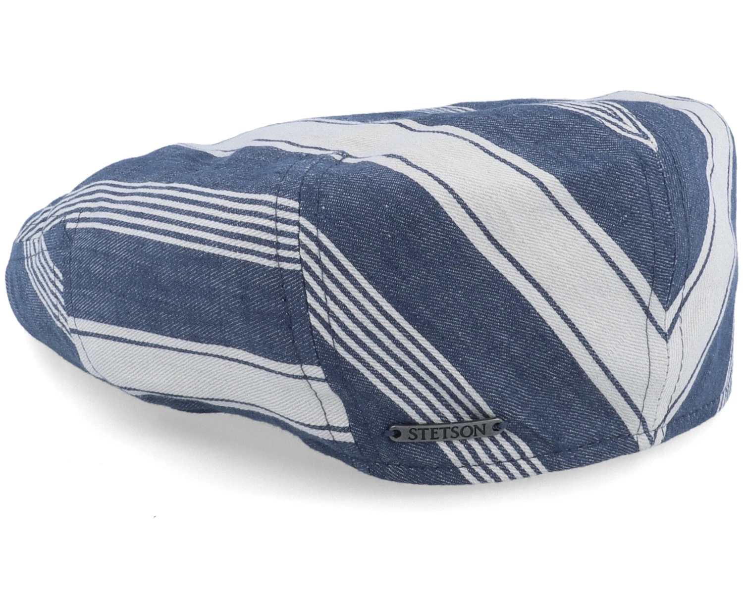 Kent Linen/Cotton Flat Cap - Stetson 2 Kent Linen/Cotton Flat Cap - Stetson - Image 2