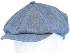 Hatteras 1 Linen Blue Flat Cap - Stetson 9 Hatteras 1 Linen Blue Flat Cap - Stetson -Stetson 4063633082320 5