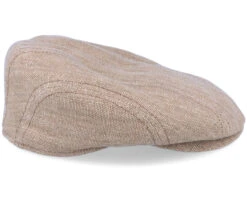 Ivy Cap Linen Flat Cap - Stetson -Stetson 4063633082559 3