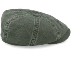 Hatteras Cotton/Linen Olive Flat Cap - Stetson 7 Hatteras Cotton/Linen Olive Flat Cap - Stetson -Stetson 4063633084003 3