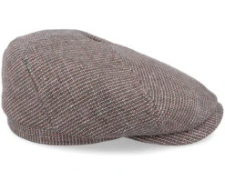 6-Panel Cap Virgin Wool/Linen Beige/Red/Blue Flat Cap - Stetson 7 6-Panel Cap Virgin Wool/Linen Beige/Red/Blue Flat Cap - Stetson -Stetson 4063633084591 3