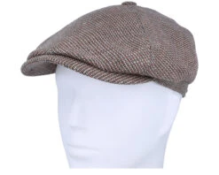6-Panel Cap Virgin Wool/Linen Beige/Red/Blue Flat Cap - Stetson 9 6-Panel Cap Virgin Wool/Linen Beige/Red/Blue Flat Cap - Stetson -Stetson 4063633084591 5