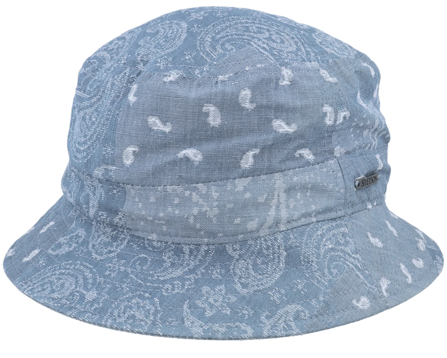 Cotton/Linen Blue Bucket - Stetson 1 Cotton/Linen Blue Bucket - Stetson