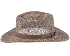 Western Seagrass Straw Hat - Stetson -Stetson 4063633085482 3