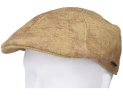 Texas Toyo Khaki Flat Cap - Stetson -Stetson 4063633087400 5