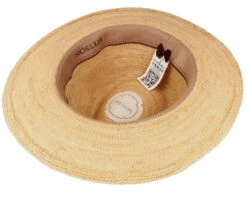 Crochet Light Straw/Teal Traveller - Stetson -Stetson 4063633088315 4