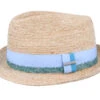 Trilby Raffia Natural Straw Hat - Stetson