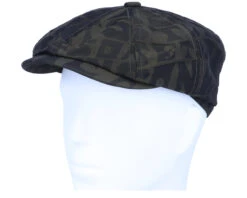 Hatteras Outdoor Olive/Black Flat Cap - Stetson -Stetson 4063633089428 5