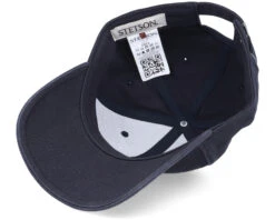 Baseball Cap Cotton Navy Adjustable - Stetson -Stetson 4063633089602 5