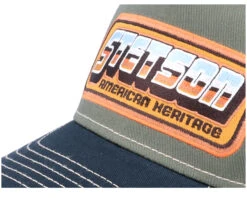 Kids Chrome Olive Trucker - Stetson 11 Kids Chrome Olive Trucker - Stetson -Stetson 4063633093050 6