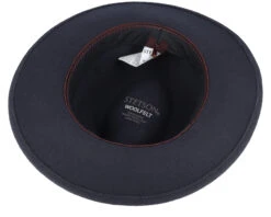 Traveller Woolfelt Navy Fedora - Stetson -Stetson 4063633094415 4