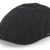 Texas 1 Wool Herringbone Black Flat Cap - Stetson