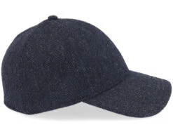 Baseball Cap Wool Herringbone Black Fitted - Stetson 9 Baseball Cap Wool Herringbone Black Fitted - Stetson -Stetson 4063633097355 4