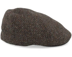 Texas 1 Wool Brown Flat Cap - Stetson -Stetson 4063633098123 3
