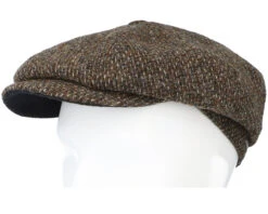 Hatteras Wool Brown Flat Cap - Stetson -Stetson 4063633098222 5