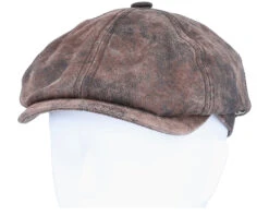 6-panel Cap Pigskin Brown Flat Cap - Stetson 9 6-panel Cap Pigskin Brown Flat Cap - Stetson -Stetson 4063633098437 5