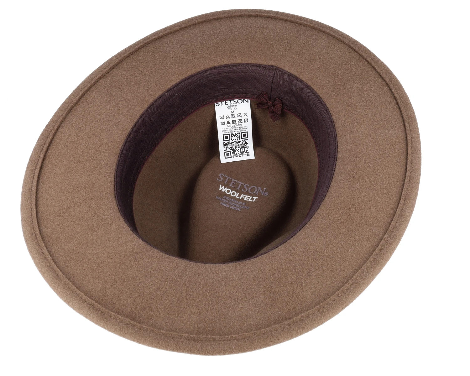 Woolfelt 1 Brown Traveller - Stetson 4 Woolfelt 1 Brown Traveller - Stetson - Image 4