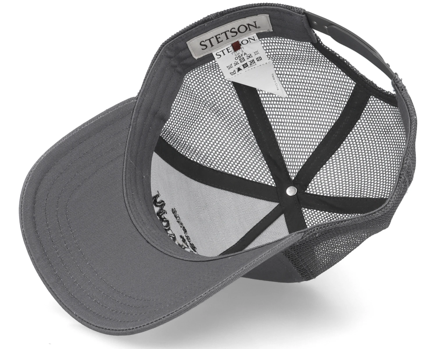 American Heritage Classic Charcoal Trucker - Stetson 5 American Heritage Classic Charcoal Trucker - Stetson - Image 5