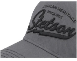 American Heritage Classic Charcoal Trucker - Stetson 11 American Heritage Classic Charcoal Trucker - Stetson -Stetson 4063633099137 6