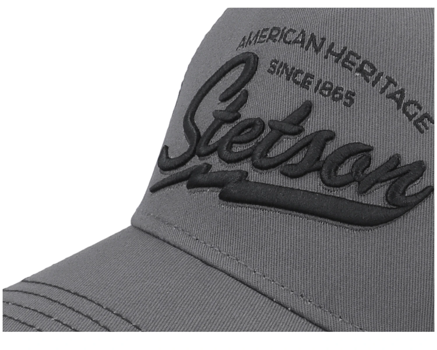 American Heritage Classic Charcoal Trucker - Stetson 6 American Heritage Classic Charcoal Trucker - Stetson - Image 6