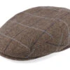 Kent Wool Ef Brown Earflap Flatcap - Stetson
