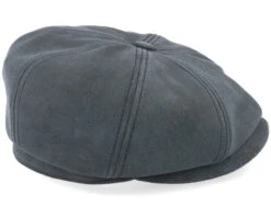 Hatteras 1 Calf Split Navy Flat Cap - Stetson -Stetson 4063633101410 3