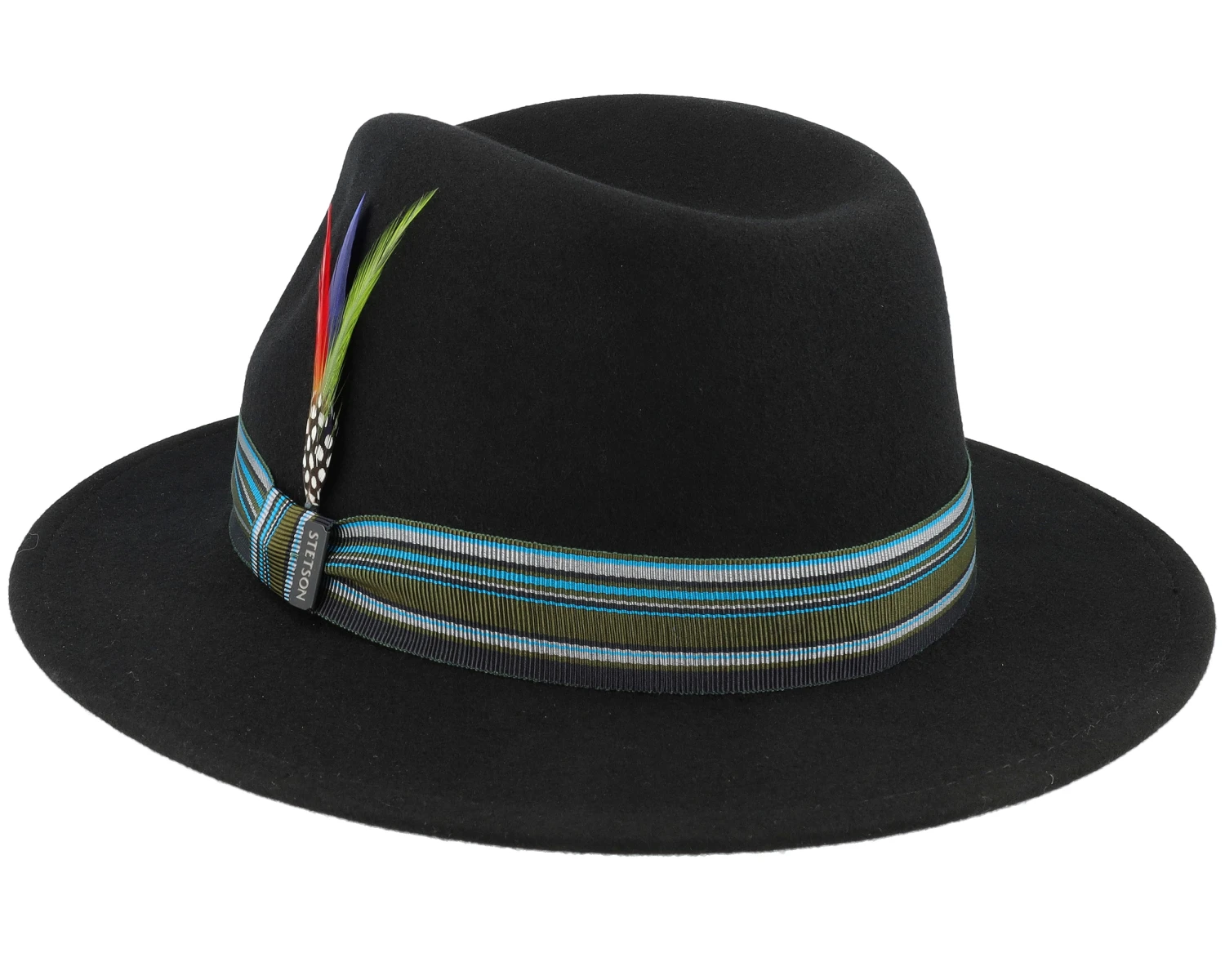 Woolfelt 2 Black Traveller - Stetson 2 Woolfelt 2 Black Traveller - Stetson - Image 2