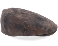Kent Ef Pigskin Brown Earflap Flatcap - Stetson -Stetson 4063633103360 3