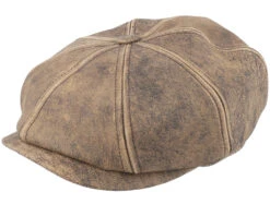 Hatteras Lambskin Flat Cap - Stetson