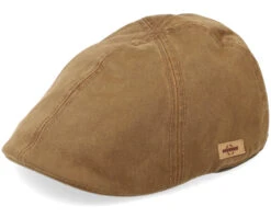 Texas Co/Pes Camel Flat Cap - Stetson