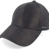 Baseball Cap Chevrette Cowhide Black Earflap Fitted - Stetson