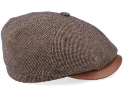 Hatteras Wool/Cotton Brown Flat Cap - Stetson 7 Hatteras Wool/Cotton Brown Flat Cap - Stetson -Stetson 4063633104541 3