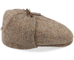 Driver Cap Virgin Wool Earflap Brown Flat Cap - Stetson 5 Driver Cap Virgin Wool Earflap Brown Flat Cap - Stetson -Stetson 4063633104800 3