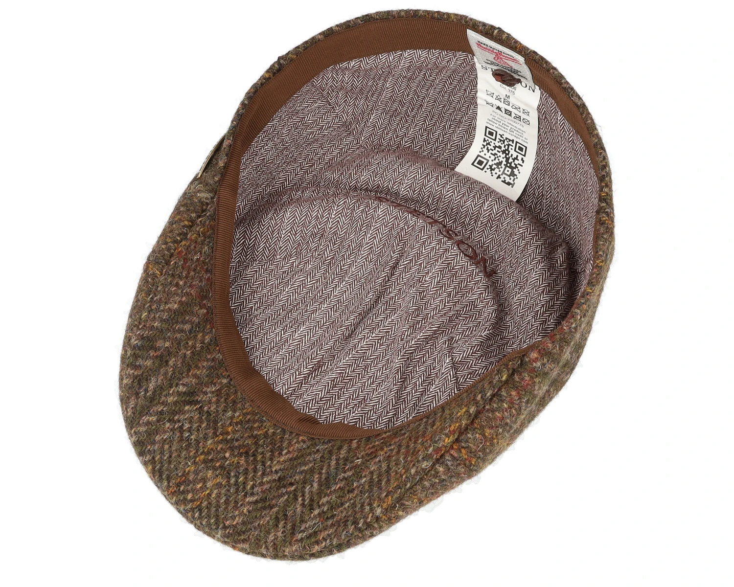 Texas Harris Tweed Flat Cap - Stetson 4 Texas Harris Tweed Flat Cap - Stetson - Image 4