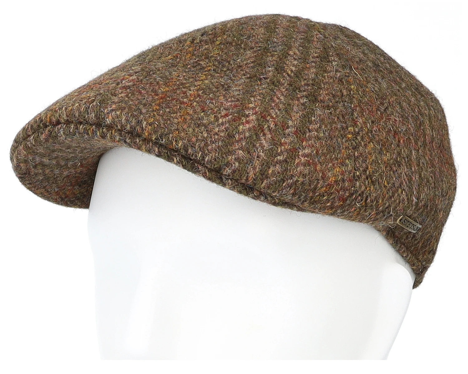 Texas Harris Tweed Flat Cap - Stetson 5 Texas Harris Tweed Flat Cap - Stetson - Image 5