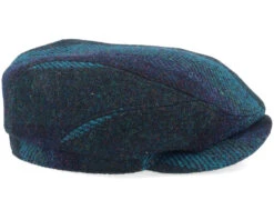 Driver Harris Tweed Blue Flat Cap - Stetson -Stetson 4063633105791 3