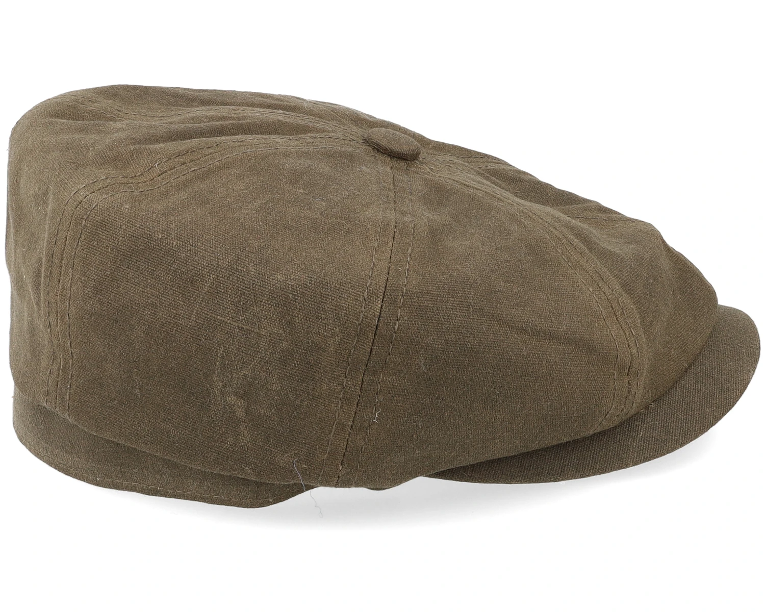 Hatteras Vintage Wax Earflap Brown Flat Cap - Stetson 3 Hatteras Vintage Wax Earflap Brown Flat Cap - Stetson - Image 3