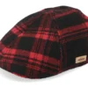 Texas Shadow Plaid Flat Cap - Stetson