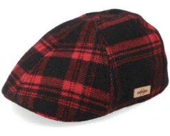Texas Shadow Plaid Flat Cap - Stetson