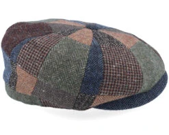Hatteras Patchwork Flat Cap - Stetson -Stetson 4063633107573 3