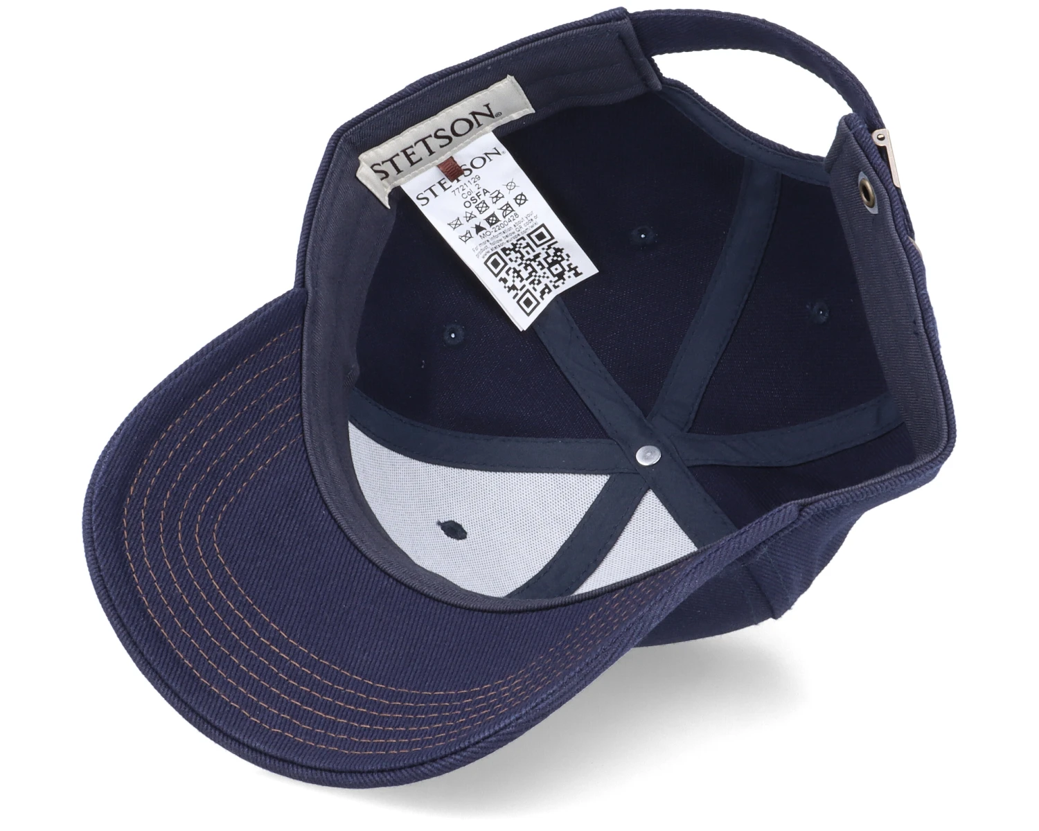 Baseball Cap Off The Beaten Path Navy Adjustable - Stetson 5 Baseball Cap Off The Beaten Path Navy Adjustable - Stetson - Image 5