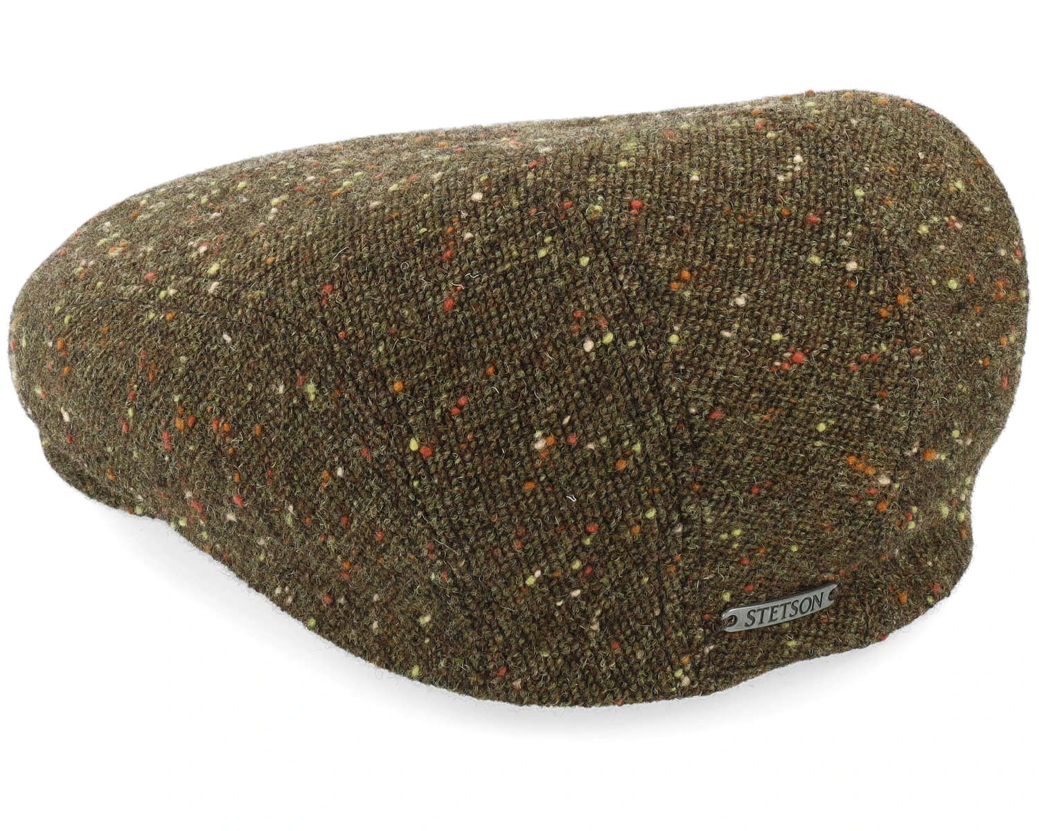 Ivy Cap Virgin Wool Olive Flat Cap - Stetson 2 Ivy Cap Virgin Wool Olive Flat Cap - Stetson - Image 2