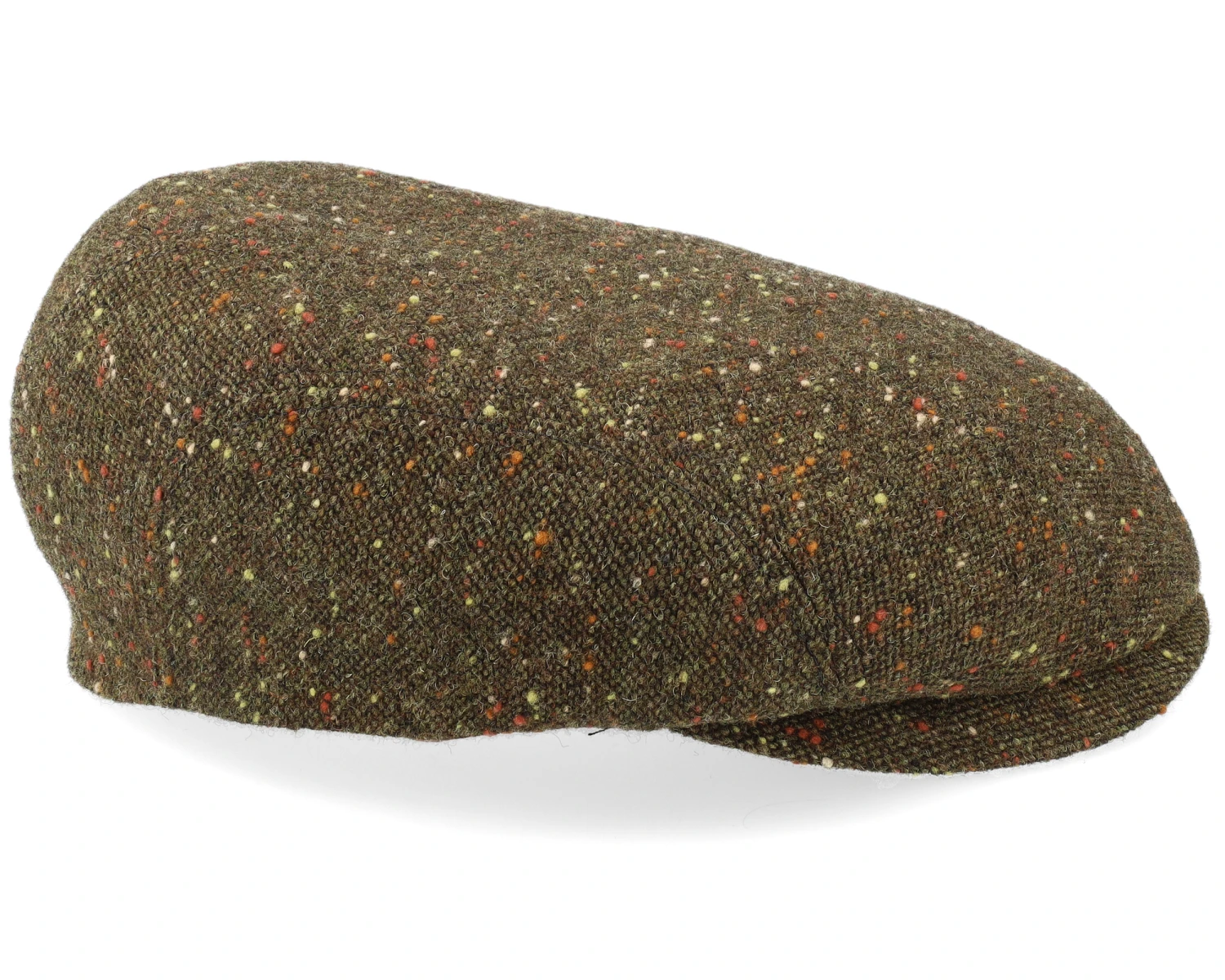 Ivy Cap Virgin Wool Olive Flat Cap - Stetson 3 Ivy Cap Virgin Wool Olive Flat Cap - Stetson - Image 3