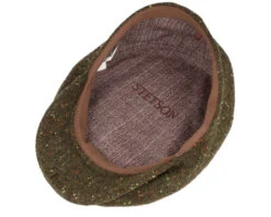 Ivy Cap Virgin Wool Olive Flat Cap - Stetson 8 Ivy Cap Virgin Wool Olive Flat Cap - Stetson -Stetson 4063633108082 4