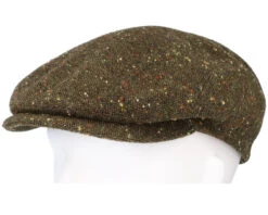Ivy Cap Virgin Wool Olive Flat Cap - Stetson 9 Ivy Cap Virgin Wool Olive Flat Cap - Stetson -Stetson 4063633108082 5