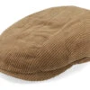 Ivy Cap Cord Camel Flat Cap - Stetson