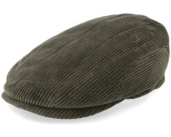 Ivy Cap Cord Olive Flat Cap - Stetson