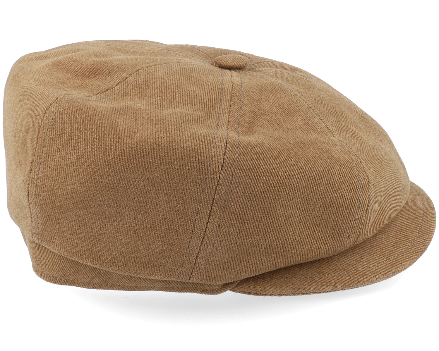 Hatteras Soft Cotton Camel Flatcap - Stetson 3 Hatteras Soft Cotton Camel Flatcap - Stetson - Image 3