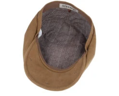 Hatteras Soft Cotton Camel Flatcap - Stetson 8 Hatteras Soft Cotton Camel Flatcap - Stetson -Stetson 4063633111648 4